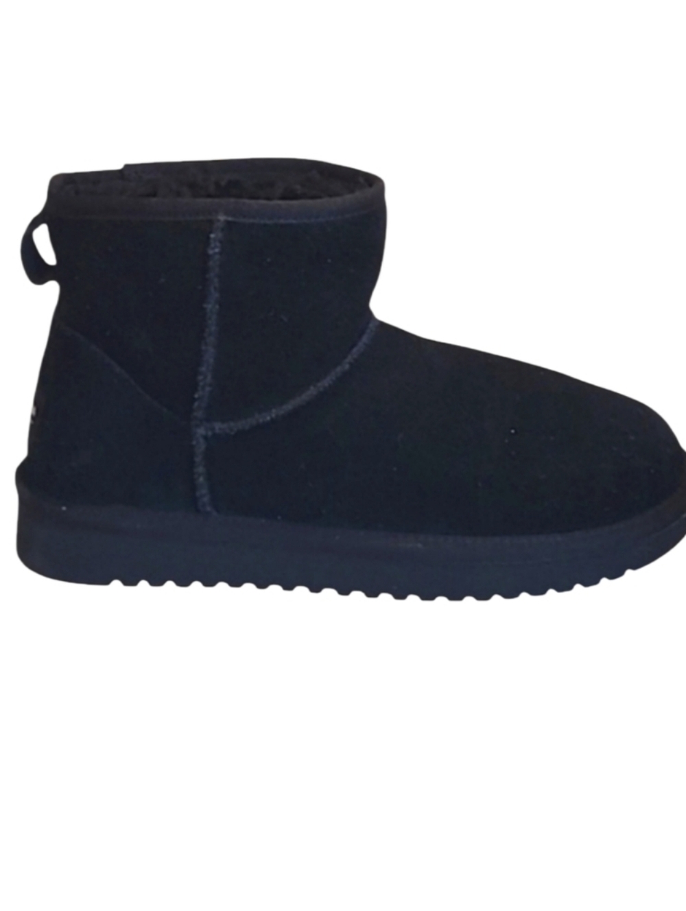 UGG Koolaburra Koola Mini II Ankle Boot Slip Slide On Faux Fur NWOT